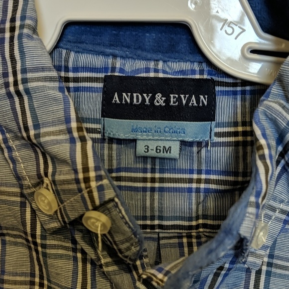 Button down one piece bodysuit. 3 - 6 months - Picture 4 of 4